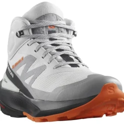 Outdoor Footwear|Boots*Salomon Mens Elixir Activ Mid GorE-Tex Walking Shoe in Grey