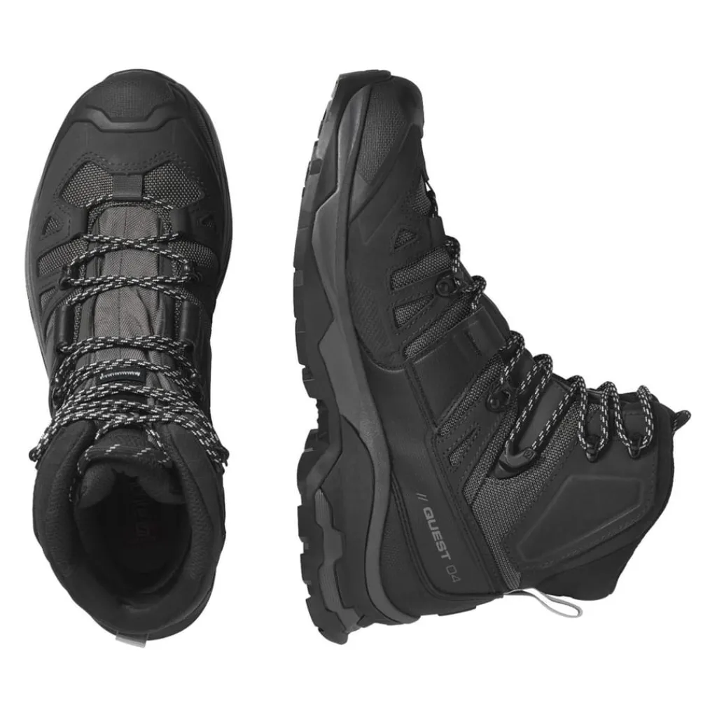 Boots|Outdoor Footwear*Salomon Mens Quest 4 GorE-Tex Walking Boots in Black