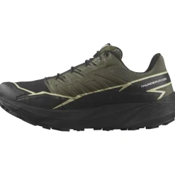 Fitness And Gym Footwear|Running Shoes*Salomon Mens Thundercross Gore Tex Trail Running Shoes in Green