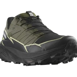 Fitness And Gym Footwear|Running Shoes*Salomon Mens Thundercross Gore Tex Trail Running Shoes in Green