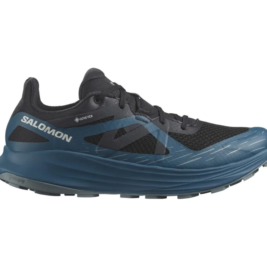 Fitness And Gym Footwear|Running Shoes*Salomon Mens Ultra Flow Goretex Running Shoes in Black