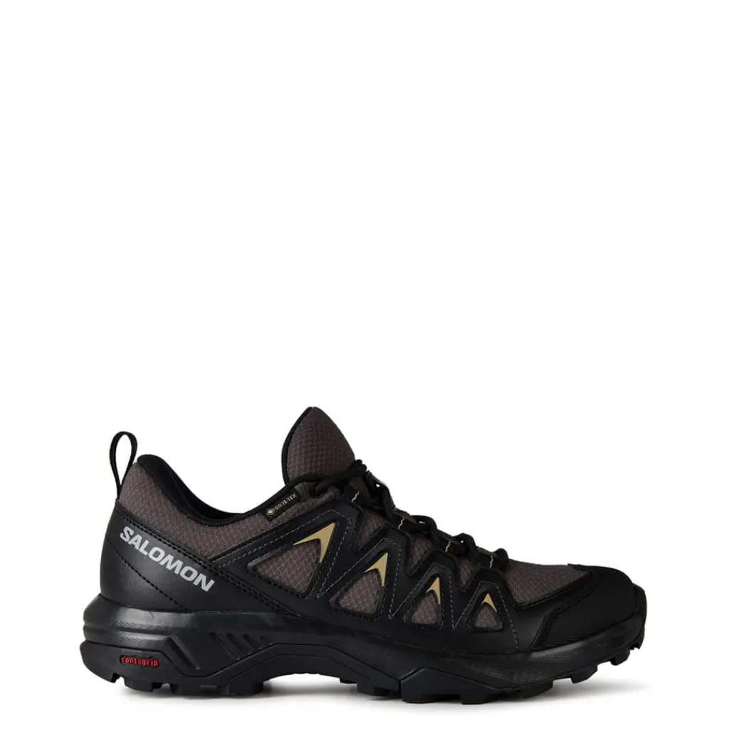 Outdoor Footwear|Shoes*Salomon Mens X Braze GorE-Tex Walking Shoe in Grey
