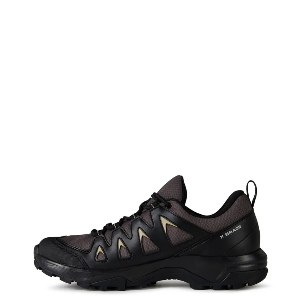 Outdoor Footwear|Shoes*Salomon Mens X Braze GorE-Tex Walking Shoe in Grey