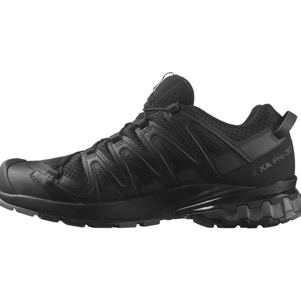 Outdoor Footwear|Shoes*Salomon Mens Xa Pro 3d V8 Trail Running Shoes in Black