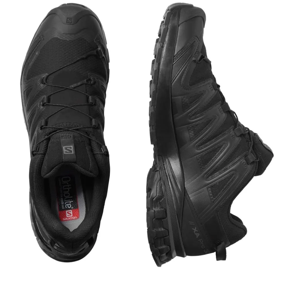 Outdoor Footwear|Shoes*Salomon Mens Xa Pro V8 GorE-Tex Trail Running Shoes in Black