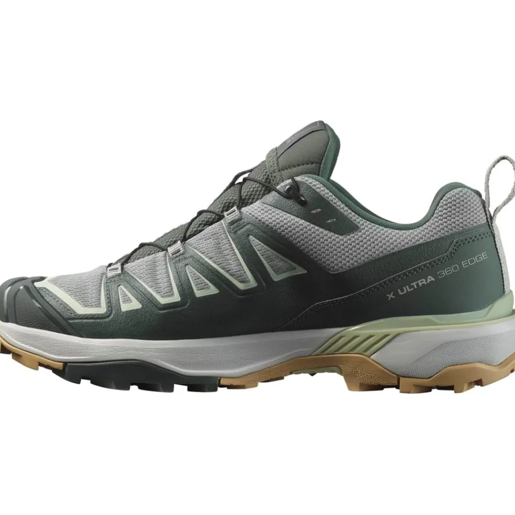 Shoes*Salomon Mens Xultra 360 Edge GorE-Tex Walking Shoe in Grey