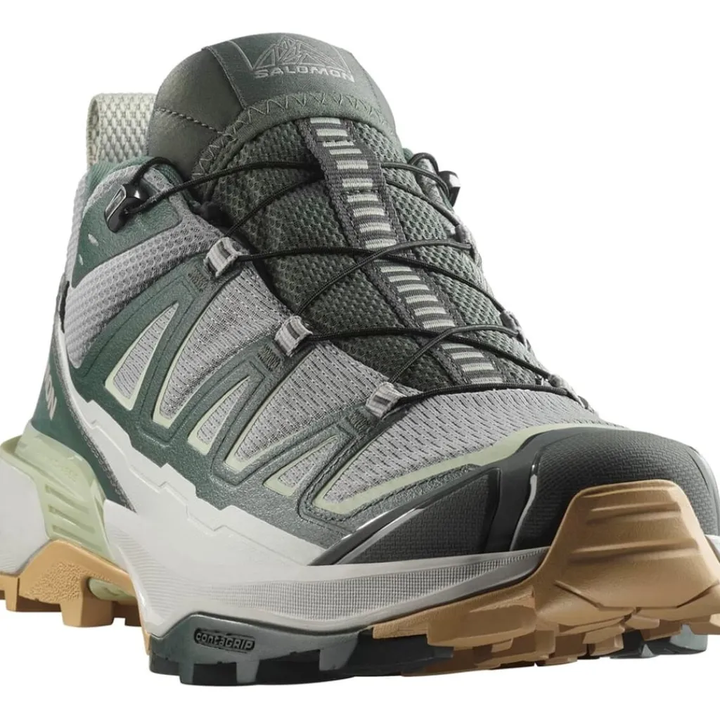 Shoes*Salomon Mens Xultra 360 Edge GorE-Tex Walking Shoe in Grey