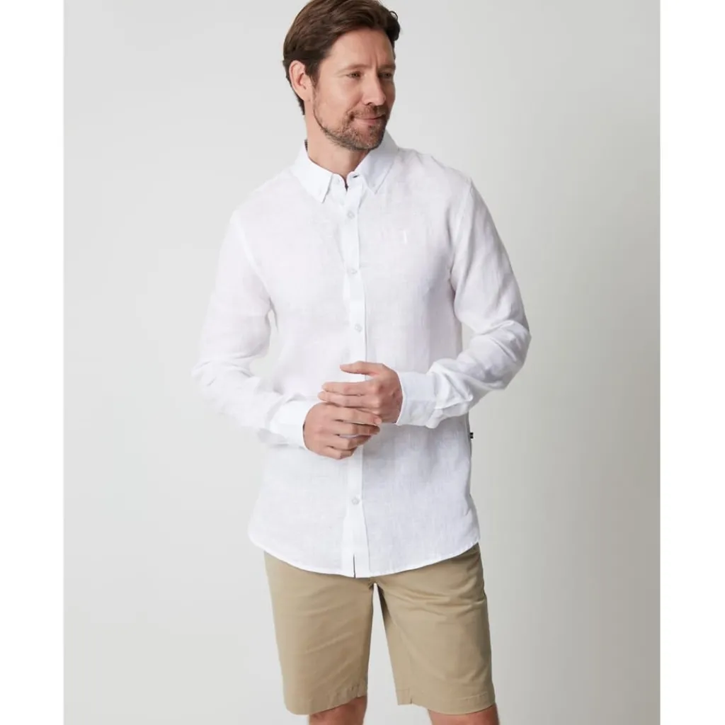 Shirts*Saltwell Shirt Lslv in White