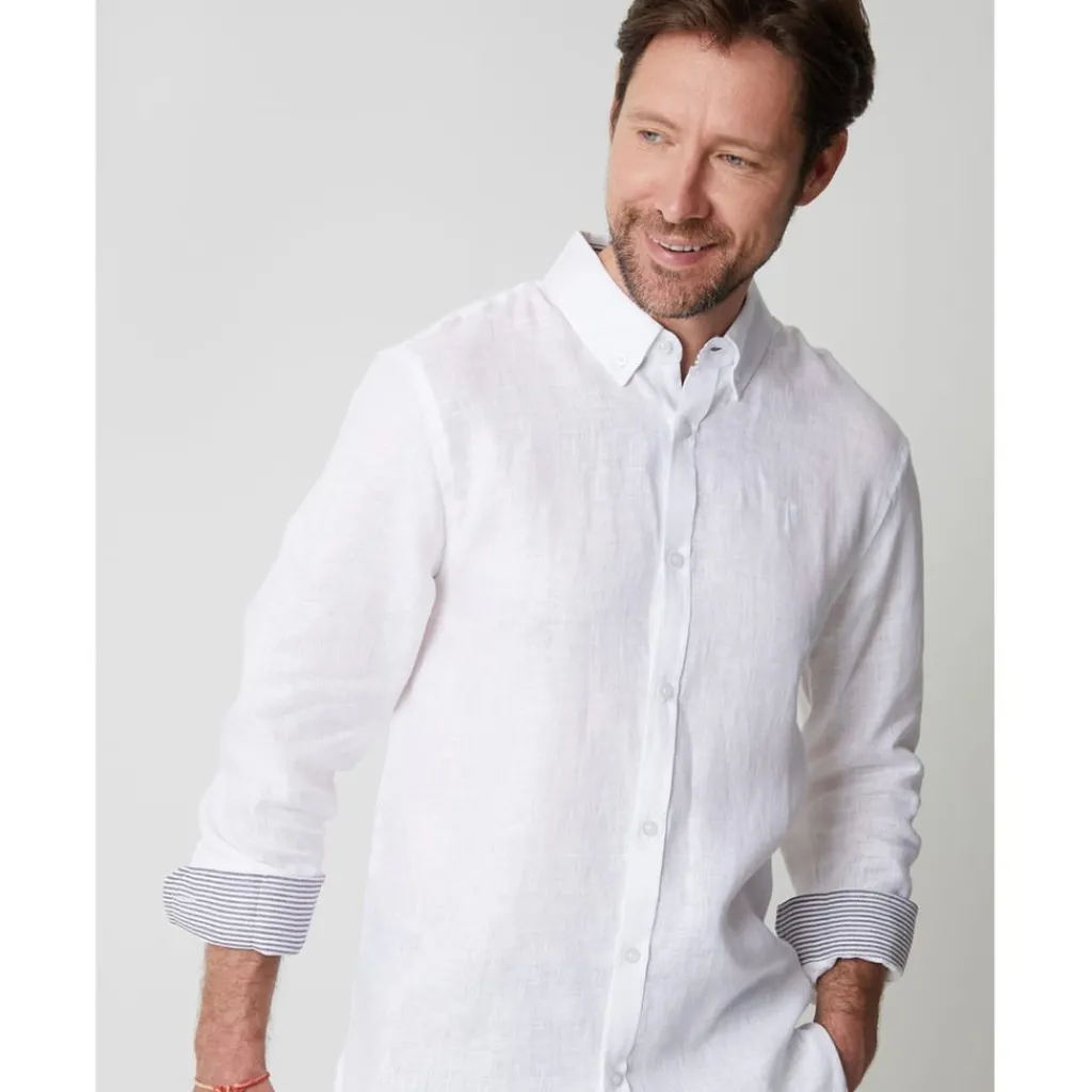 Shirts*Saltwell Shirt Lslv in White