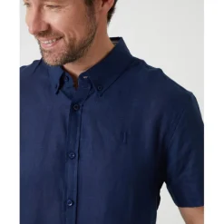 Shirts*Saltwell Shirt Sslv in Blue