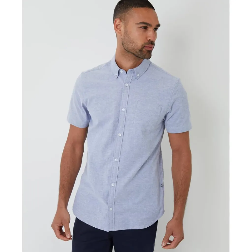 Shirts*Saltwell Shirt Sslv in Blue