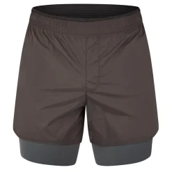 Fitness And Gym Shorts*Satisfy 8 Inch Running Shorts in Brown