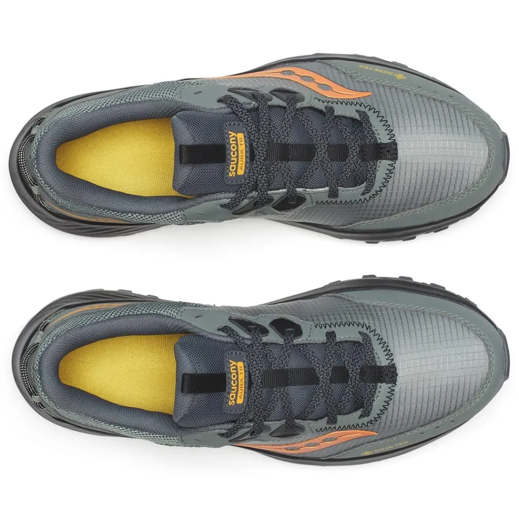 Fitness And Gym Footwear|Running Shoes*Saucony Aura Tr GorE-Tex Trail Running Shoes in Green