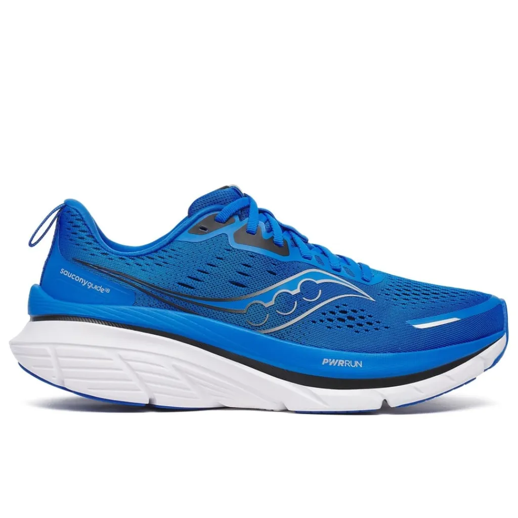 Fitness And Gym Footwear|Running Shoes*Saucony Mens Guide 18 Running Shoes in Blue