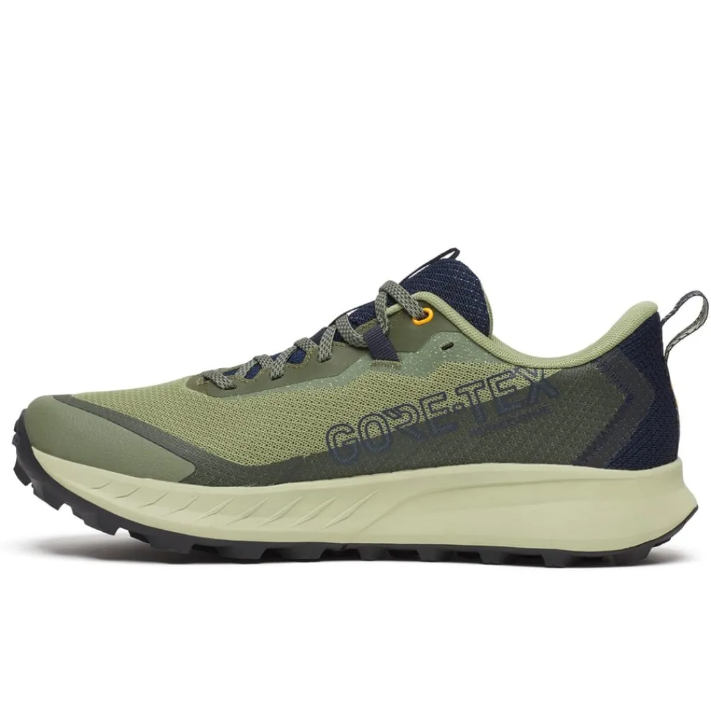 Running Shoes|Fitness And Gym Footwear*Saucony Mens Peregrine 15 Gore Tex Running Shoes in Green