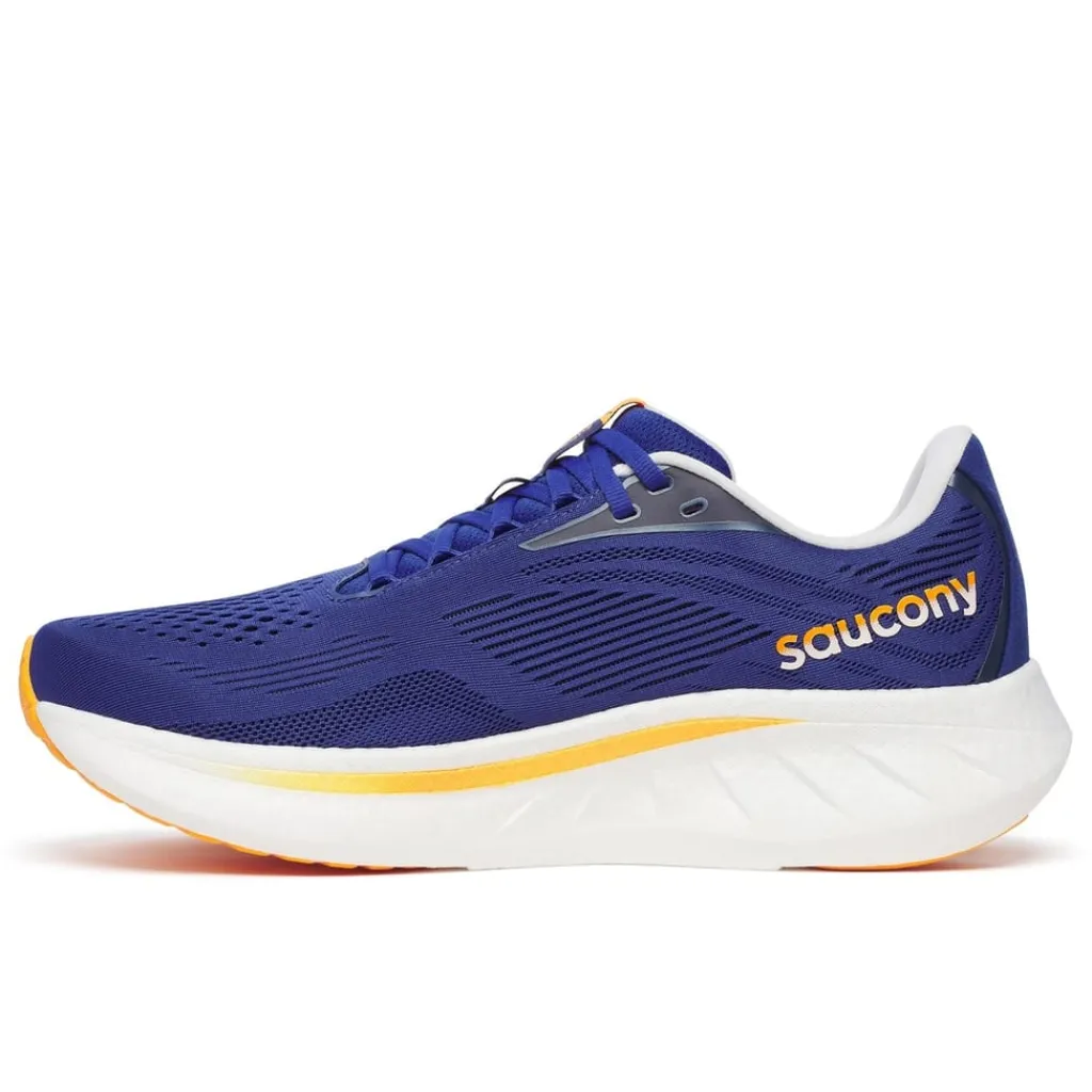 Fitness And Gym Footwear|Running Shoes*Saucony Mens Ride 18 Running Shoes in Blue