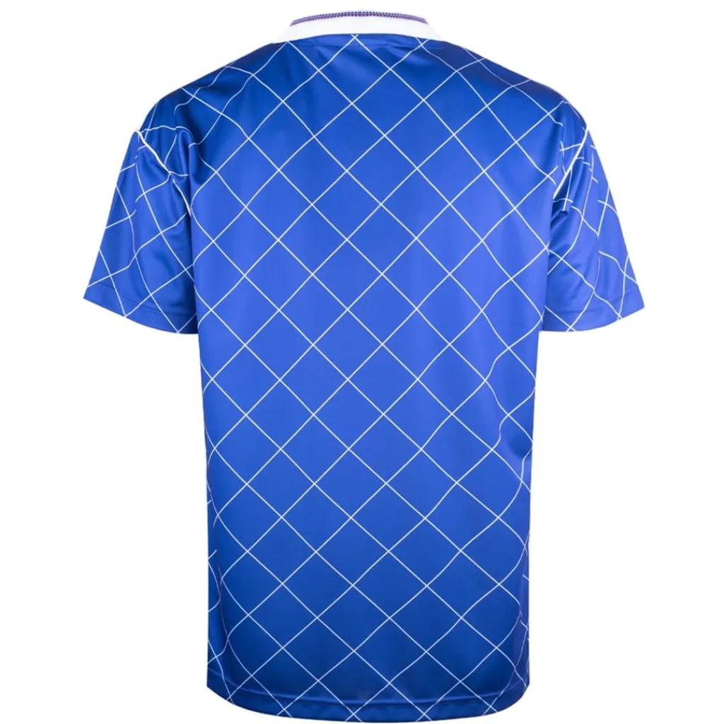 Football And Rugby Clothing*Score Draw Chelsea Football Club 1988 RetrOvershirtt Adults in Blue