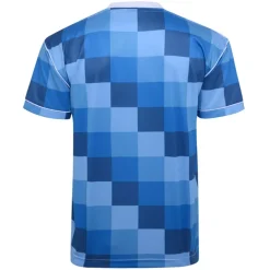 Football And Rugby Clothing*Score Draw Derby County 1988 Retro Away Shirt Adults in Blue