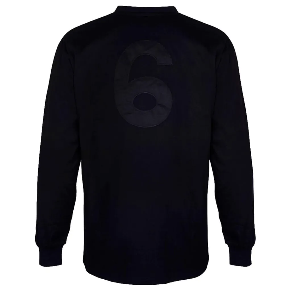 Football And Rugby Clothing*Score Draw England 66 Black Out Long Sleeve Shirt in Black