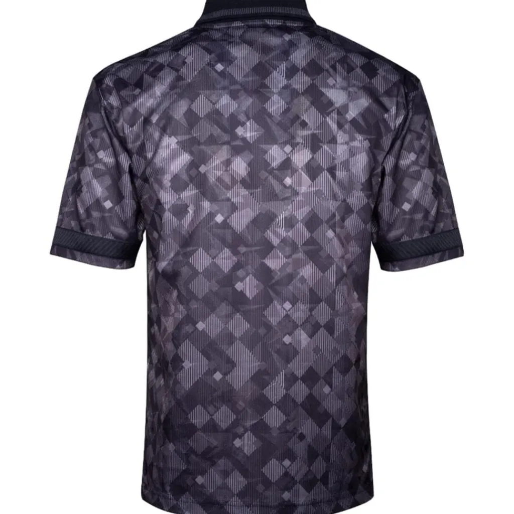 Football And Rugby Clothing*Score Draw England 1990 Black Out RetrOvershirtt in Black