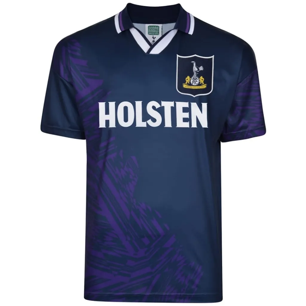 Football And Rugby Clothing*Score Draw Tottenham Hotspur Retro Away Shirt 94 Adults in Purple