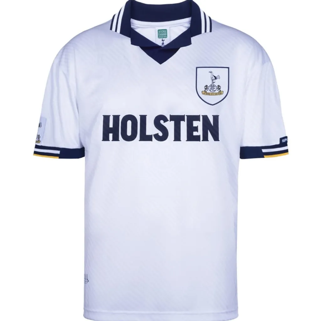 Football And Rugby Clothing*Score Draw Tottenham Hotspur Away Shirt 1994 Adults in White