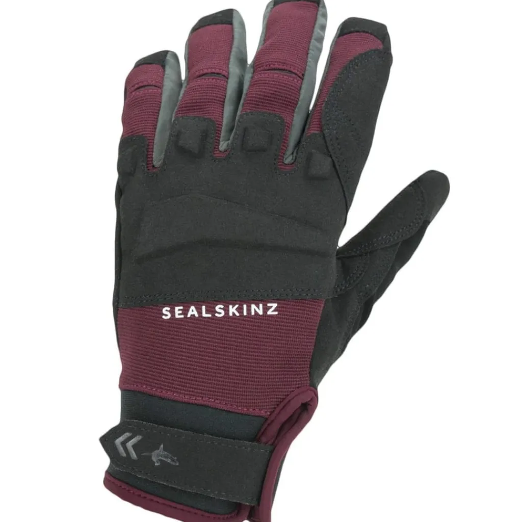 Gloves-Scarves-Umbrellas*Sealskinz All Weather Mtb Waterproof Cycling Gloves in Grey