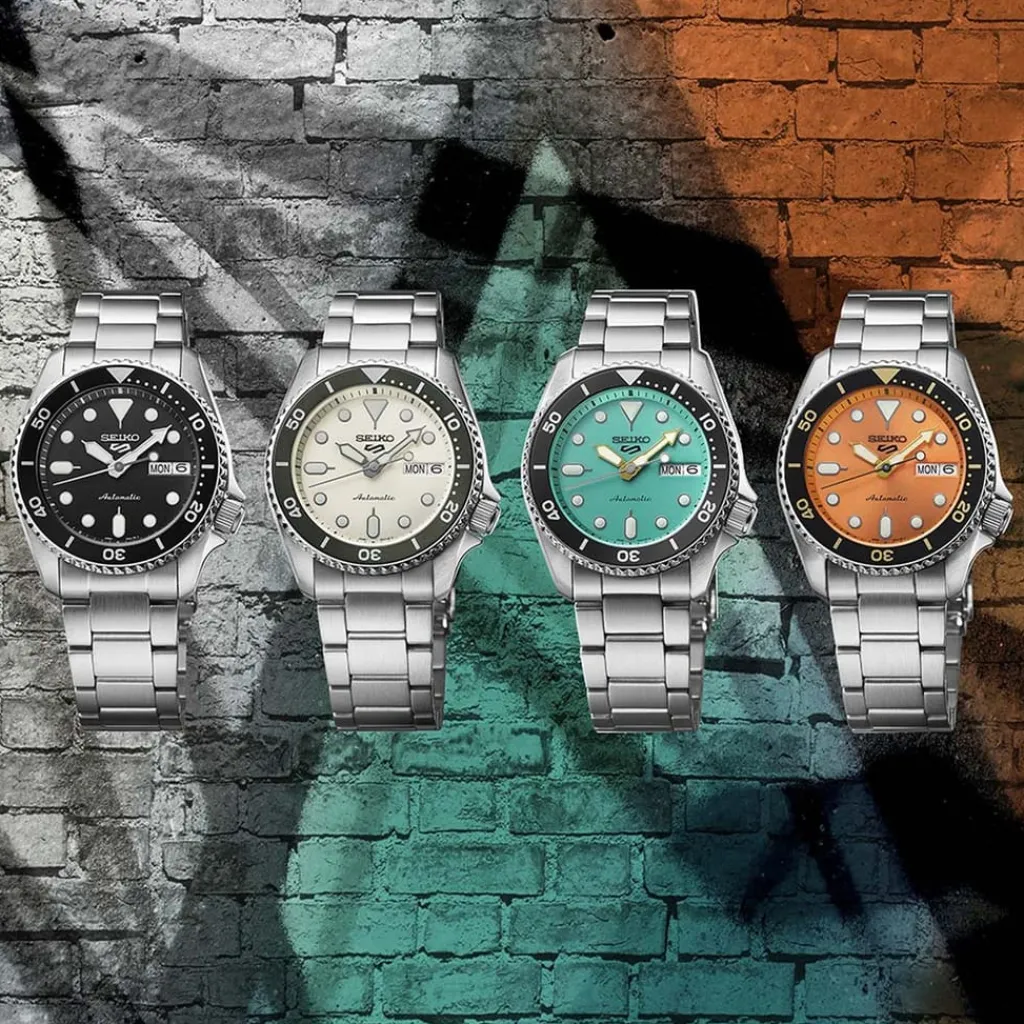 Jewellery-Watches*Seiko 5 Sports Midi Watch in Silver