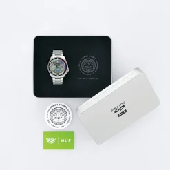 Jewellery-Watches*Seiko X Huf Limited Edition Collaboration Ii Watch in Silver