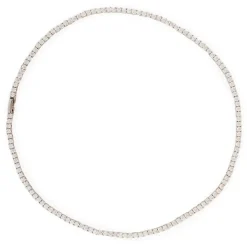 Jewellery-Watches*Serge DeNimes Tennis Chain Necklace in Silver