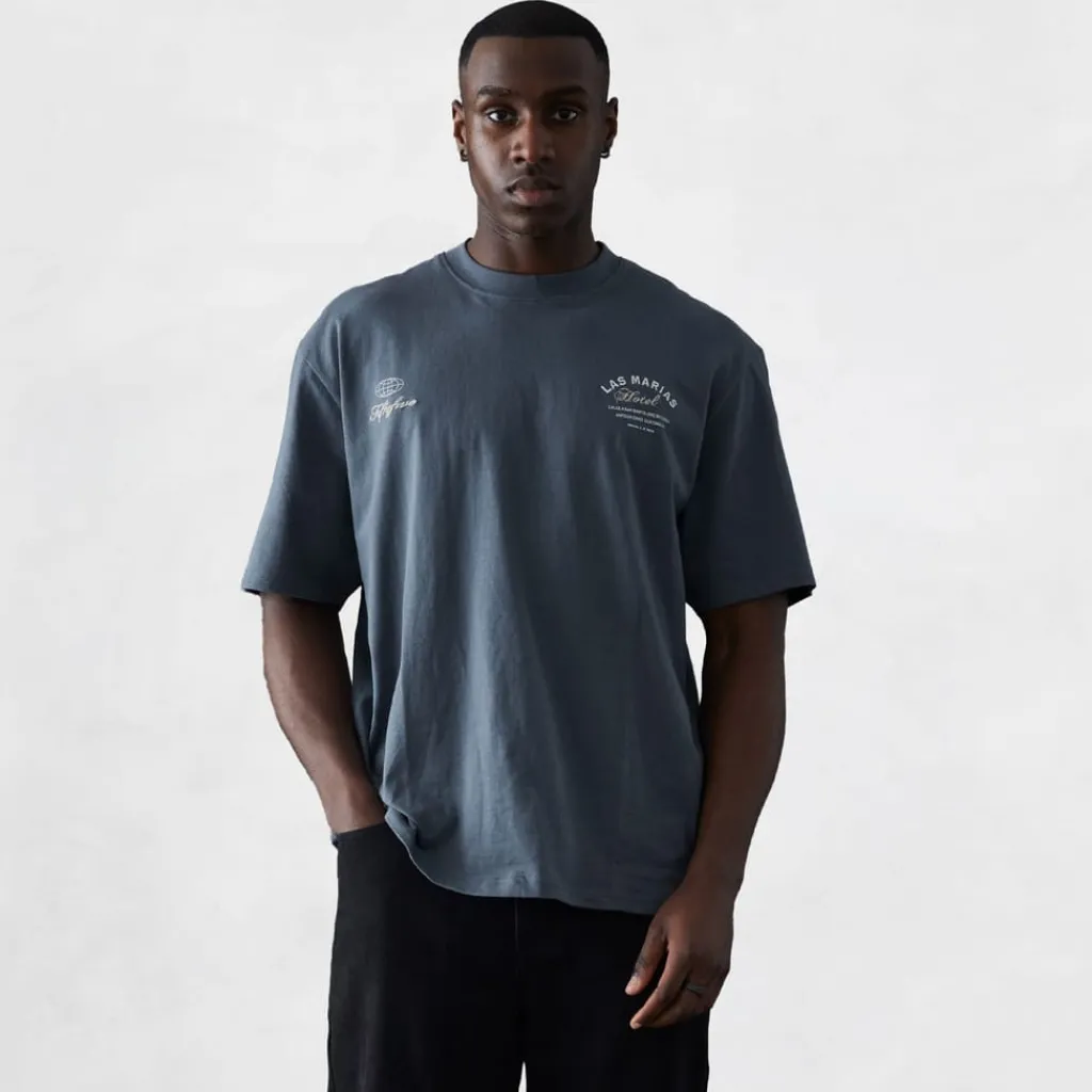 T-Shirts And Vests*Series 55 Marias Crew T-Shirt in Blue