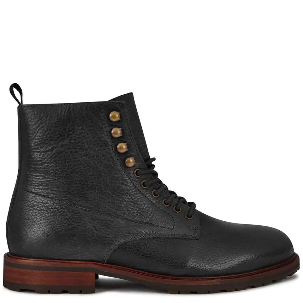Boots*Shoe The Bear York Lace Leather Boots in Black