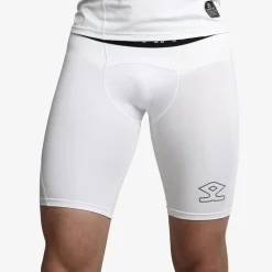 Fitness And Gym Shorts*Shrey Intense Baselayer Shorts in White