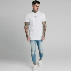 Jeans*SikSilk Distressed Skinny Jeans in Blue