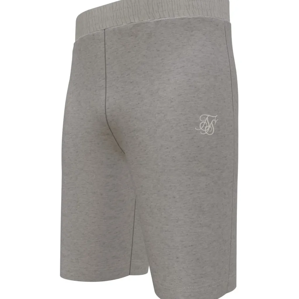 Shorts*SikSilk Fleece Sweat Shorts in Grey
