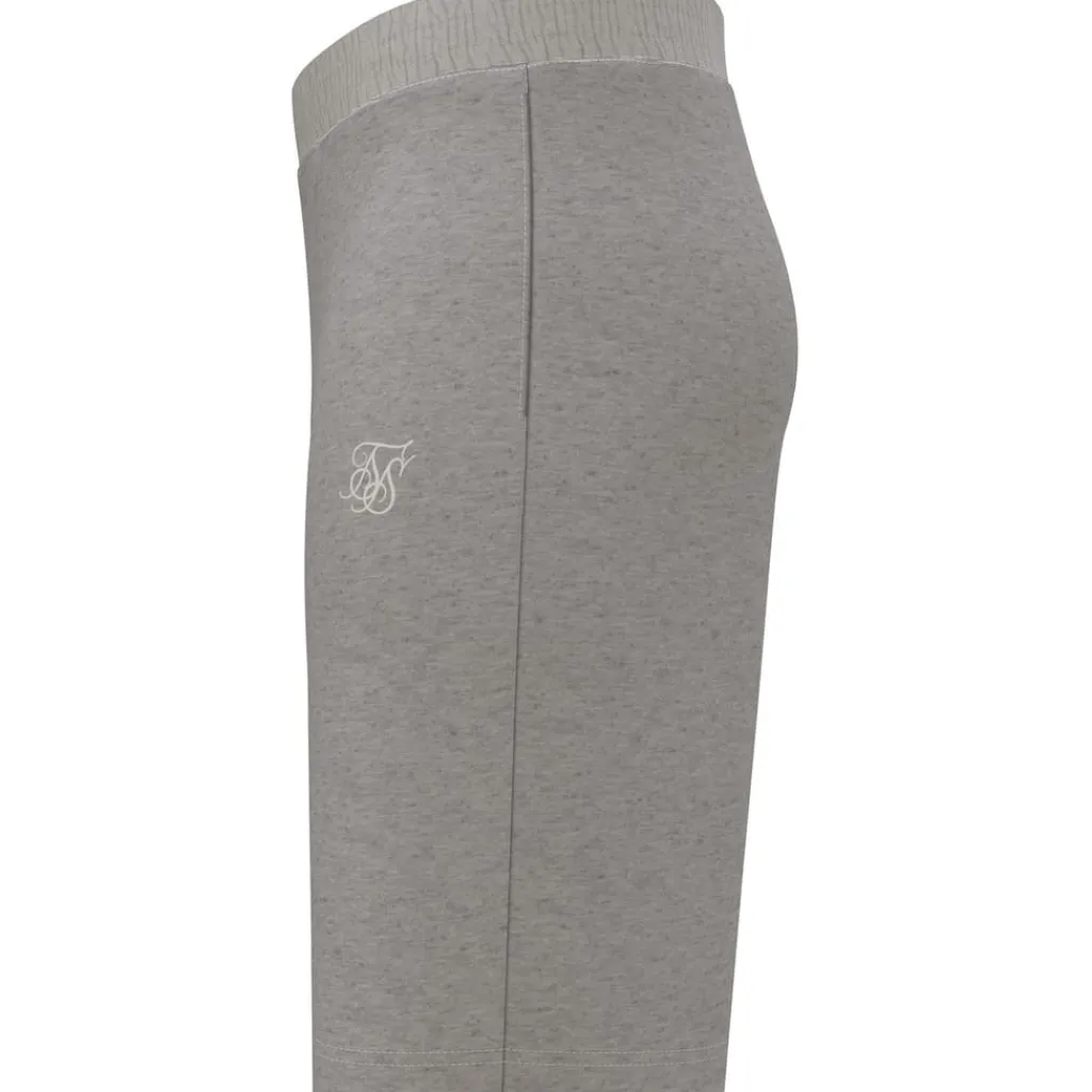 Shorts*SikSilk Fleece Sweat Shorts in Grey