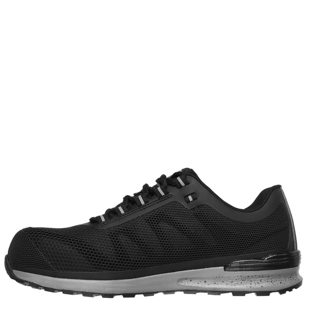 Boots*Skechers Lyndale Mens Safety Boots in Black