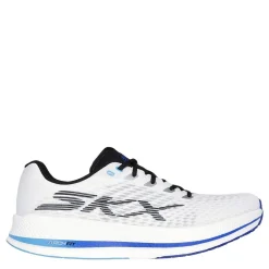 Fitness And Gym Footwear|Running Shoes*Skechers Mens Breathable Engineered Mesh Skx Scre Road Running Shoes in Black