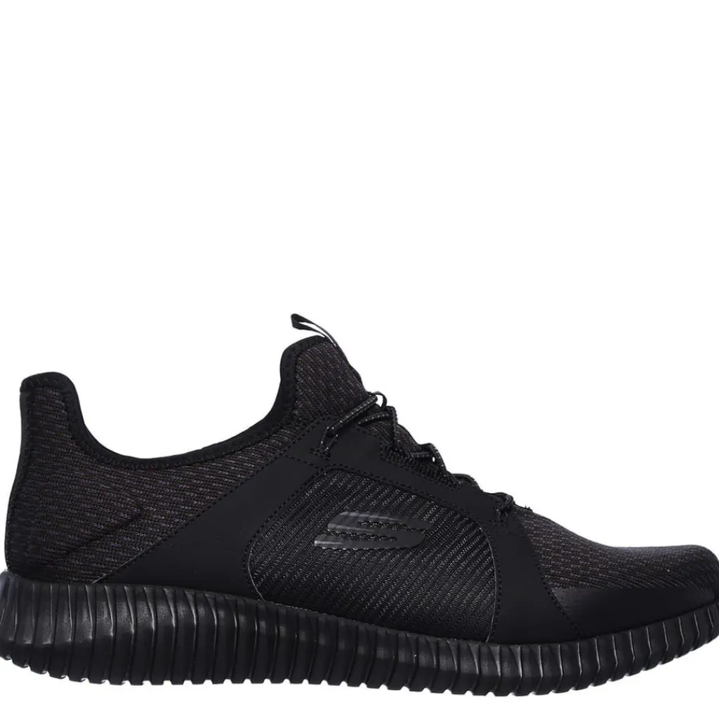 Trainers*Skechers Mens Flex Elite Trainers in Black