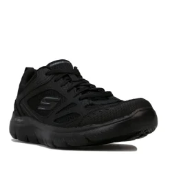 Running Shoes*Skechers Mens Summits South Rim Trainers in Black