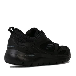 Running Shoes*Skechers Mens Summits South Rim Trainers in Black