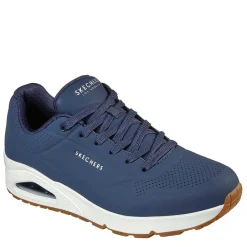 Trainers|Footwear*Skechers Mens Uno Stand On Air Trainers in Blue