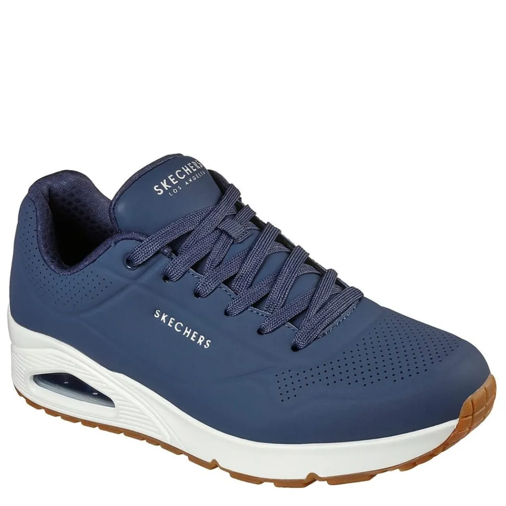 Trainers|Footwear*Skechers Mens Uno Stand On Air Trainers in Blue