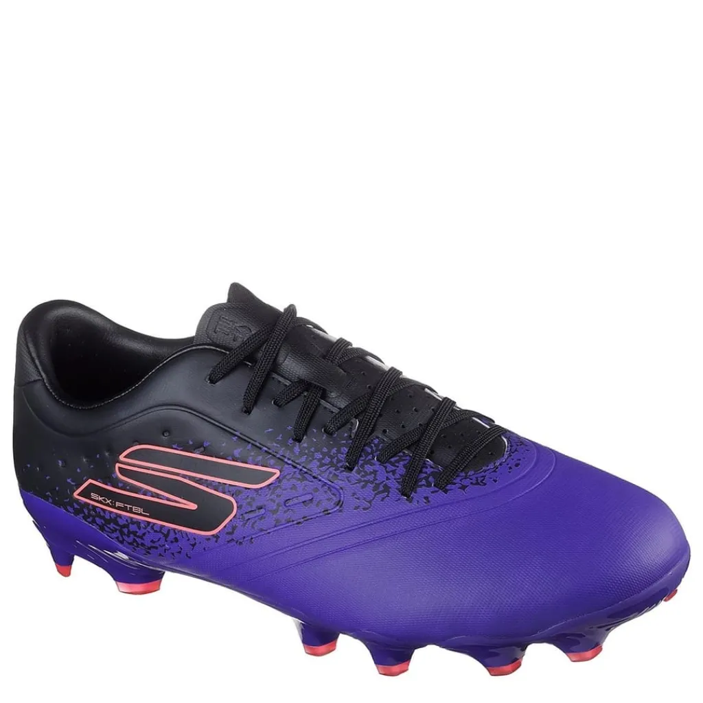 Football Boots*Skechers Razor Gold Firm Ground Football Boots in Purple