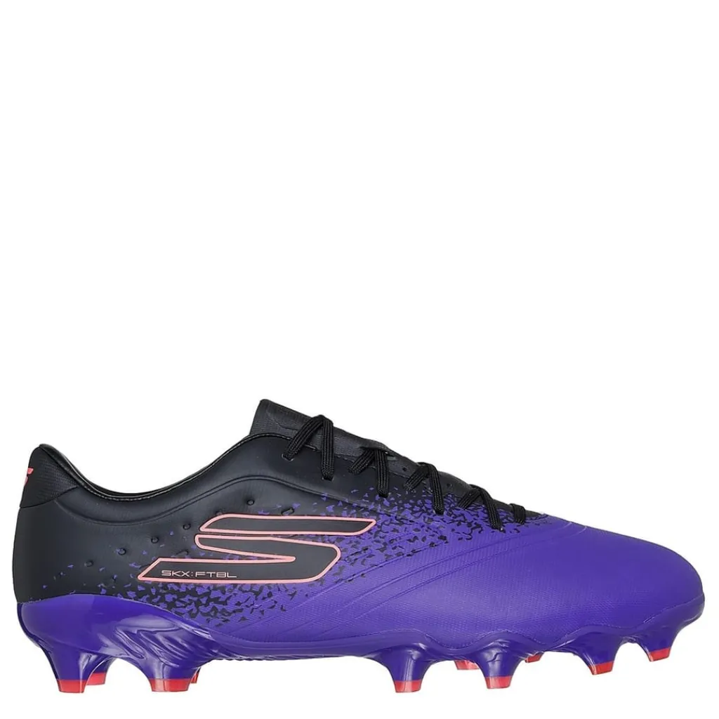 Football Boots*Skechers Razor Gold Firm Ground Football Boots in Purple