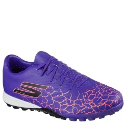 Football Boots*Skechers Skx_01 Gold Astro Turf Football Boots in Purple