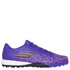 Football Boots*Skechers Skx_01 Gold Astro Turf Football Boots in Purple