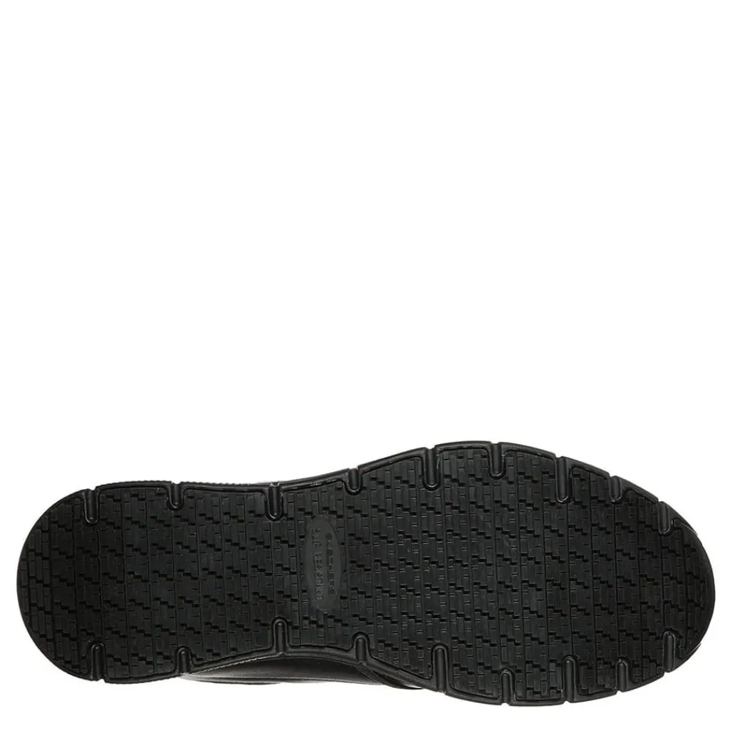 Shoes*Skechers Work Relaxed Fit: Nampa Groton sr in Black