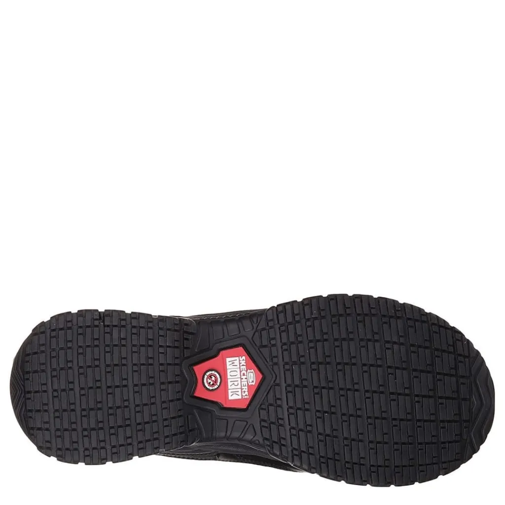 Boots*Skechers Work Stride Mens Safety Shoes in Black