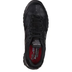 Boots*Skechers Work Stride Mens Safety Shoes in Black
